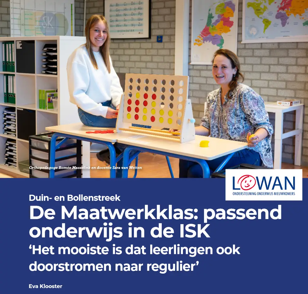 De Maatwerkklas: passendonderwijs in de ISK